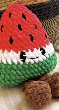 Yarnsmiths - Eden Crochets - Eden Elizabeth - Walter the Watermelon - Free