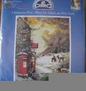 DMC BK1367 Christmas Post