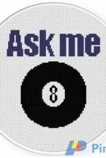 Daily Cross Stitch - Ask Me