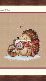 MiAxStitch - With Love - Hedgehog by Minasyan Yana