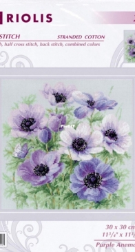 Riolis 2176  Purple Anemones