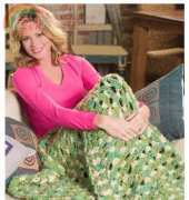Redheart-LW 2111-Big Granny Throw