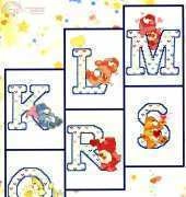 Gloria Pat book 5109 - Care bears ABC