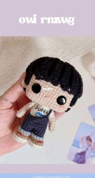 Azulie Croche - Viviane Larangeiras - Super Tuna - Owi Rinwg - Portuguese