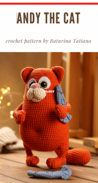 Cute Toys By Tatiana - Medvedik Toys - Tatiana/Tatyana Baturina - Andy the Cat