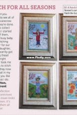 A Patch For All Seasons by Jane Henderson from The World of Cross Stitching TWOCS 215 218 220 223 XSD