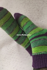 Green socks