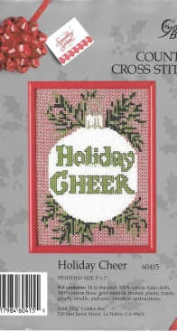 Golden Bee 60415 - Holiday Cheer