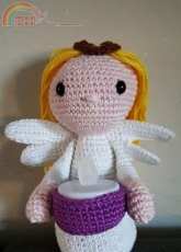 Angel with candle