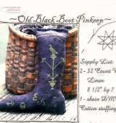 Stacy Nash Primitives-Old Black Boot Pinkeep