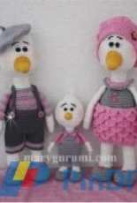 Marygurumi - Marylin Leveugle - Duck Family - Russian - Translated