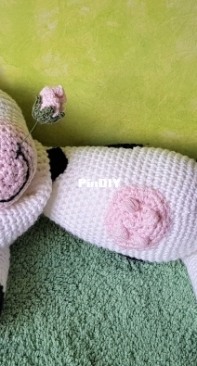 amigurumi cow