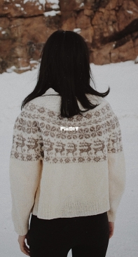 Caribou Crossing by The Petite Knitter