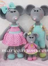 MaryGurumi - Marilyn Leveugle - Roquefort Family - French