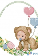 Ellen Maurer Stroh EMS - Here I Am Birth Announcement PCS