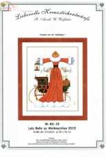 Liebevolle Kreuzstichentwurfe LKE W-83-15 Lulu Belle zu Weihnachten 2015 PCS