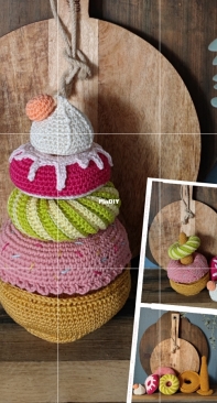 Crochet baby ringtoy