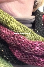 3 Ring Circus Cowl by Linda Daniels - Free