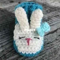 Gek op Haken - Tjeempie Designs - Marja Waalwijk - Bunny Slippers - Konijntjesslofjes - Dutch