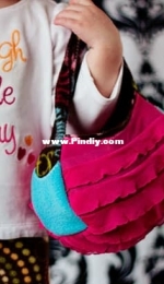 Fleece Fun.com- The Quick Sew Hobo Purse - Free