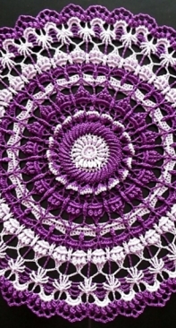 Galyna Borysova - Галина Борисова - Nancy Doily - Салфетка Nancy - Russian