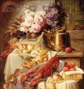 Golden Kite  943 Still Life With a Lobster