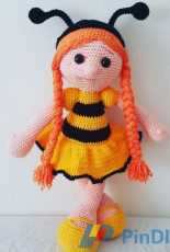 Amigurumi Doll Bumblebee