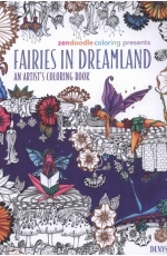 Fairies in Dreamland coloring book by Denyse Klette