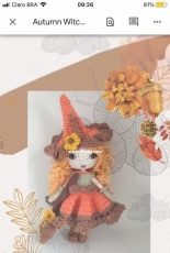 Posey Place By Denise - Denise Lawrence - Autumn Witch - Portuguese