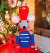 Christmas Mouse Nutcracker by Connie Hughes Designs