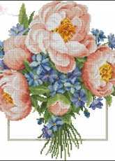 Jacky Lonen - Peonies Bouquet