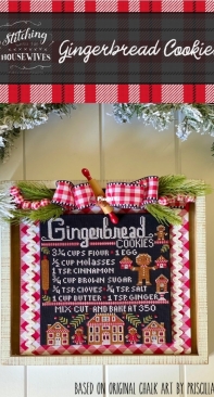 Stitching With the Housewives - Gingerbread Cookies