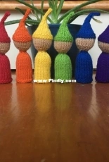 Little Rainbow Gnomes by Rosie Posie Baby Knits