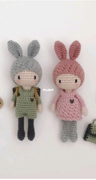 Lulu Compotine - Lucienne Compotine - Little bunnies are back to school