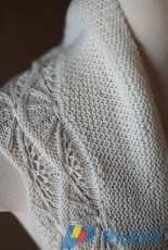 Aroha Knits-Seashell Shawl by Francoise Danoy