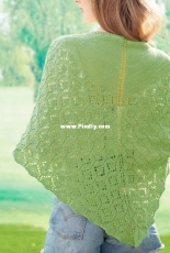 Pastoral Lace Shawl by Yarnspirations Design - Free
