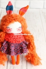 Crochet Confetti Shop - Irina Moilova - Little Bunny Doll