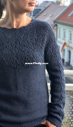 Anisia Sweater by Valentina Bogdanova - Russian