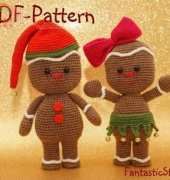 FantasticStitch - Strickglück - Anastasia Eisenberg - Gingerbread Man