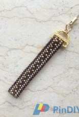 Delica beads MIYUKI: mobile ornament