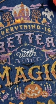 Midnight Magic by Emma Congdon from Cross Stitcher 375 XSD