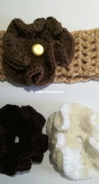 headband with interchangeable flower