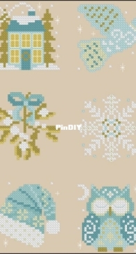 Festive Cheer by Cheryl McKinnon from Cross Stitcher 429 PCS + XSD