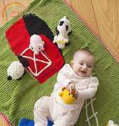 Farm Animal Playmat by Brenda K. B. Anderson