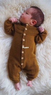 Ankers Onesie by Mette-Wendelboe Okkels - PetiteKnit