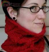 Swirling Petals Cowl by Casandra Lyons/free