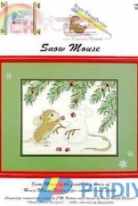 Pitter Pattens HM-C71 House Mouse Designs - Snow Mouse XSD