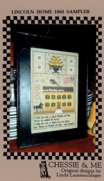 Chessie and Me - Lincoln Home 1860 Sampler