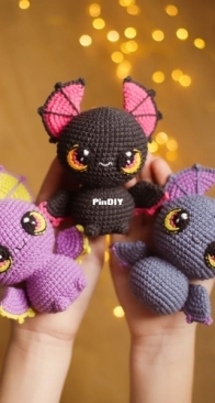 Magic filament - Lysenko Crochet - Tatiana / Tatyana Lysenko - Bat