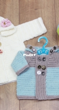 Shifios Pattern 282 - Buttons Hooded Jacket